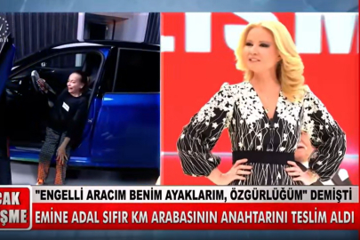 Baba Patron Ahmet Yüce, söz verdiği otomobili canlı yayında teslim etti