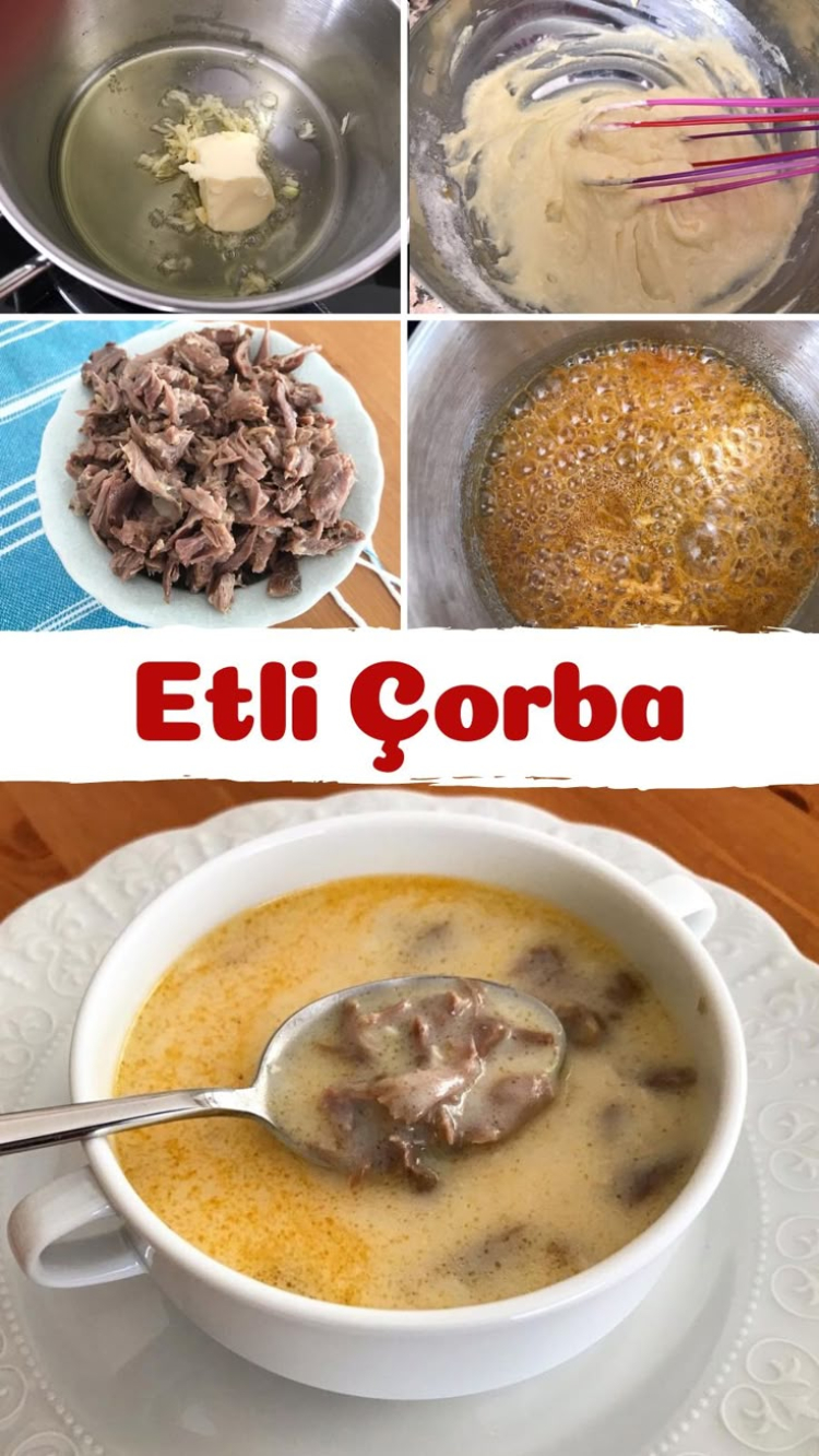 Sarımsaklı Kemik Suyu Çorbası Tarifi 