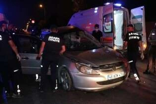 Çorum’un Alaca ilçesinde otomobil çarpıştı: 2 yaralı