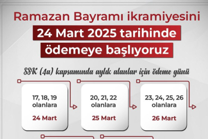 SGK'dan son dakika açıklaması: Bayram ikramiyesi ödeme tarihleri açıklandı
