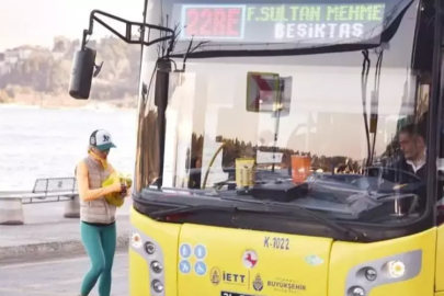 'Aşırı harcama yapmıyorum' diyen ünlü oyuncu Bade İşçil halk otobüsüne binerken görüntülendi