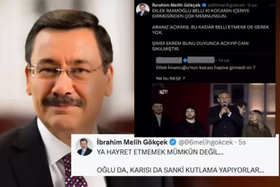 Melih Gökçek’ten Dilek İmamoğlu hakkında tepki çeken paylaşım