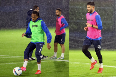 Adana Demirspor, Kayserispor maçı için yağmur altında çalıştı
