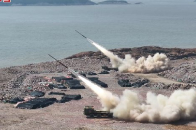 Çin’den Tayvan'a gözdağı: Gerçek mühimmatla tatbikat düzenledi!