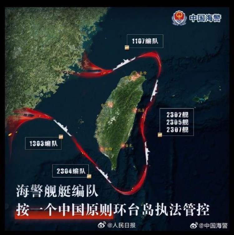 Çin’den Tayvan gözdağı Gerçek mühimmatla tatbikat! 3