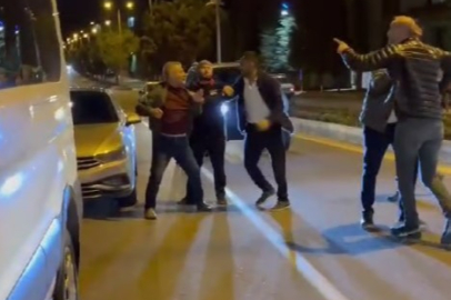 Trafikte 'yol vermedin' kavgası