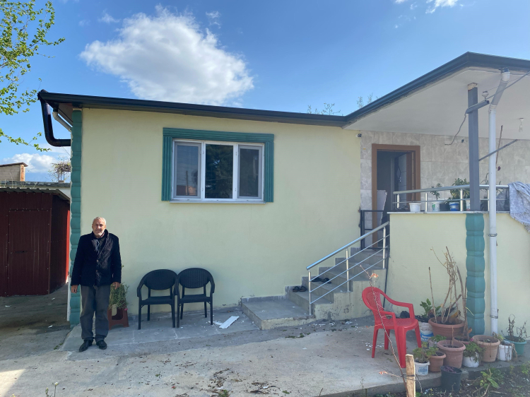 Osmaniye'de depremzede kadının yıkılan evinin yerine yaptırdığı yuvası başına yıkıldı 4