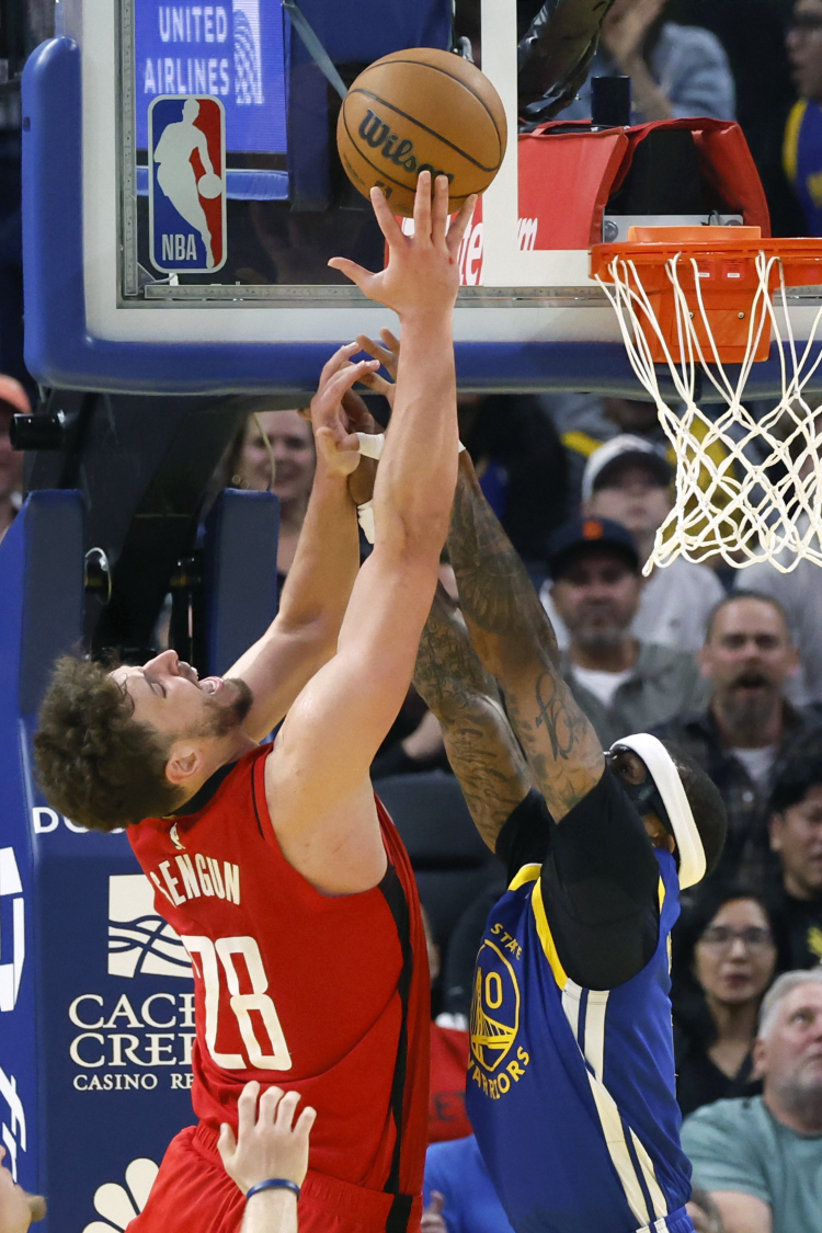 Alperen Şengün'den double-double, Houston Rockets deplasmanda Warriors'ı devirdi 2