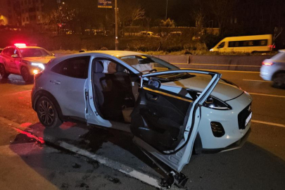 Bayrampaşa TEM Otoyolu'nda zincirleme kaza