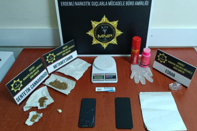 Mersin’de uyuşturucu operasyonu!