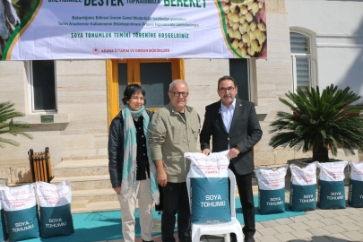 Adana’da üreticiye 654 ton hibeli tohum desteği