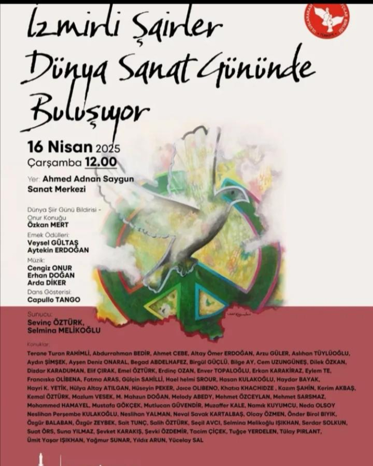 İzmir’de şiir ve sanatın buluşması Dünya şiir günü ve Amazonlar-Titanlar etkinliği sanatseverlerle buluşuyor 3