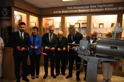 Yeşilçam'ın usta yapımcıları Osmaniye'de yaşatılacak! Keskiner kardeşler adına Kent Müzesi'nde köşe açıldı