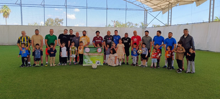 Emine Nabi Menemencioğlu Anaokulu'nda babalar çocukları için sahadaydı 2