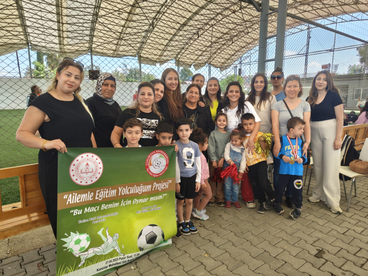 Emine Nabi Menemencioğlu Anaokulu'nda babalar çocukları için sahadaydı 4