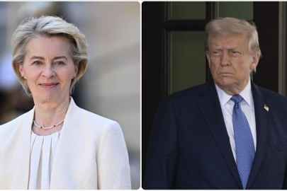 Ursula von der Leyen ve Donald Trump ilk kez bir araya geldi: İkili görüşme için anlaştılar!