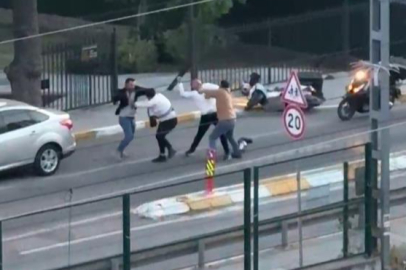 Pendik'te trafik tartışması kavgaya dönüştü