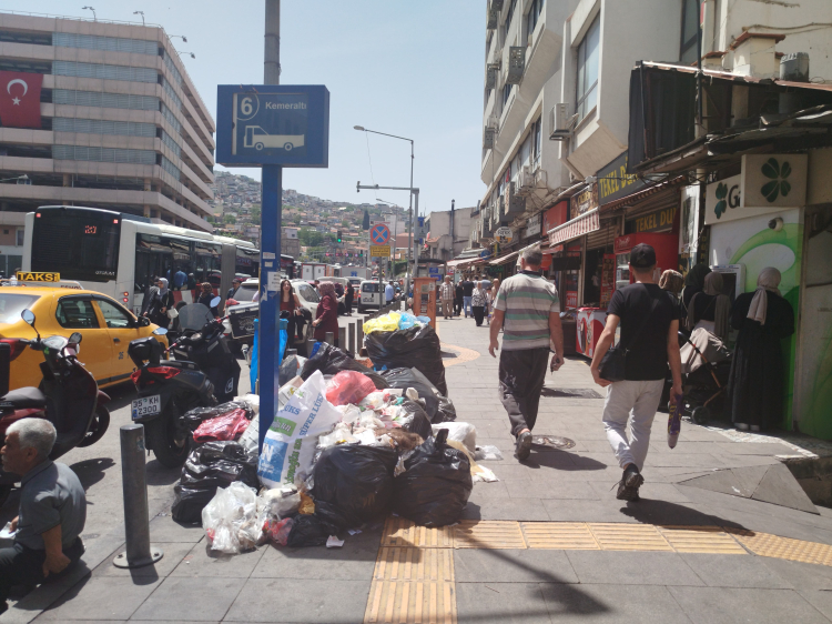 izmir çöp
