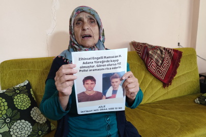 Adana’da 34 gündür kayıp olan zihinsel engelli genç için aile yardım çağrısı yaptı