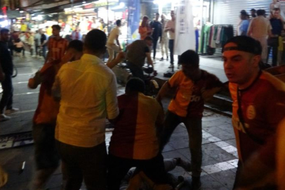 Adana’da Şampiyonluk kutlamasında taraftarlar arasında kavga çıktı