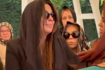 Aslı ve Saruhan Hünel’in en acı günü: Anneleri Şükran Hünel son yolculuğuna uğurlandı