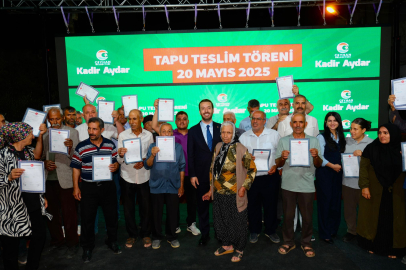 Ceyhan’da 40 yıllık tapu sorunu çözüldü!