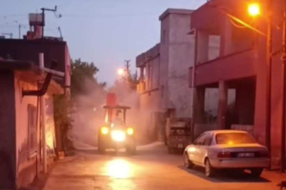 Adana’da muhtar, sinek sorunu için kolları sıvadı