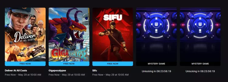 Epic Games'te bu haftanın ücretsiz gizemli oyunları açıklandı Sifu dahil 3 oyun birden! 2