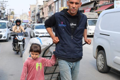 Henüz 6 yaşında babasının görmeyen gözleri oldu