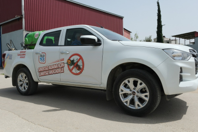 Adana’da 400 personel ve 120 araçla kesintisiz haşereyle mücadele ediyor