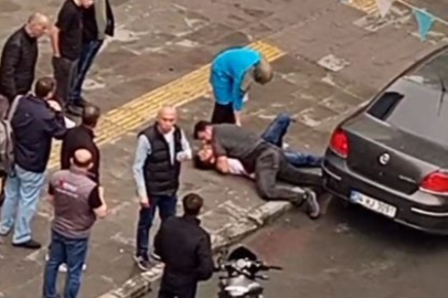 Yakalanınca çalışanın parmağını ısıran hırsız yere yatırılarak etkisiz hale getirildi