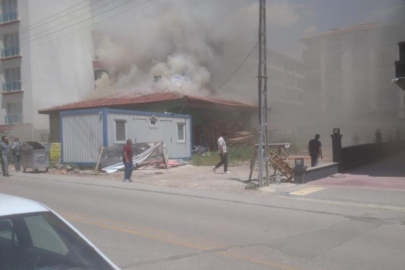 Ankara Sincan’da müstakil evde korkutan yangın!