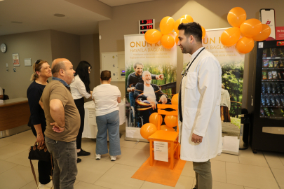 Sağlık Bakanlığı’nın başlattığı “Kas Yaşını Öğren” standına yoğun ilgi