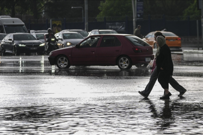 Ankara için gök gürültülü sağanak uyarısı