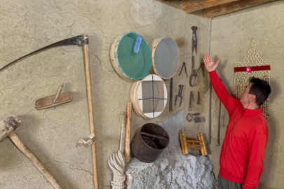    Asırlık tandırda 'Tarım Aletleri Sergisi'   