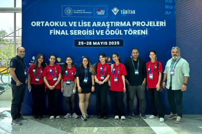 Yüreğir BİLSEM’den TÜBİTAK Türkiye Finalleri’nde çifte teşvik ödülü