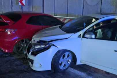 Samsun'da 'Ucube Kavşak'ta yarım saat arayla 2 kaza: 4 yaralı