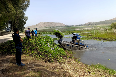 Doğanın nefesinde temizlik: Gölbaşı’nda istilacı su sümbülü seferberliği