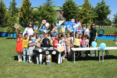 Eskişehir’de Dünya Süt Günü’nde çocuklar kendi yoğurtlarını mayaladı, sağlıklı beslenme öğrendi