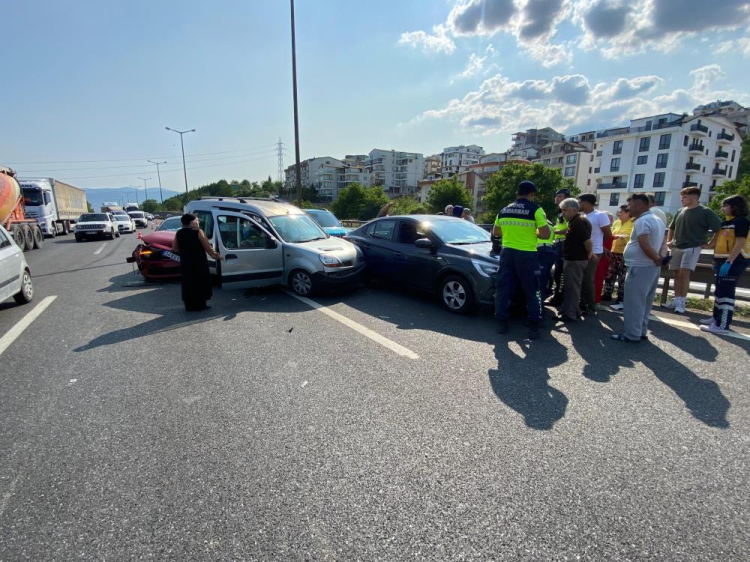  zincirleme trafik kazası