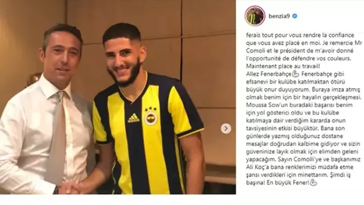 Fenerbahçe'nin eski yıldızından şok sözler! Yassine Benzia Oyunculara hayvan gibi davranıyorlar! 2