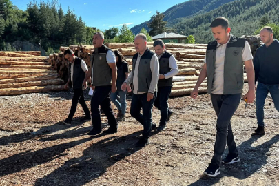 Bölge Müdürü Tahsin Etli’den Saimbeyli ormanlarında inceleme