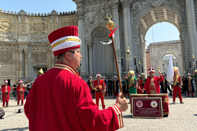 Dolmabahçe'de mehteran coşkusu başladı: Saraylarda tarihi ezgiler yankılanacak