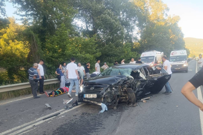 Karabük'te kaza: 1 ölü, 7 yaralı