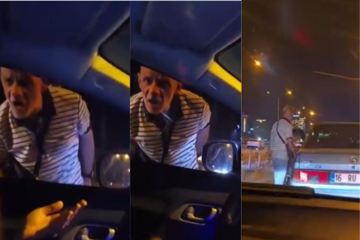 Bursa’da trafikte dehşet: "Sinyal vermedi" diye kadın sürücüye saldırdı