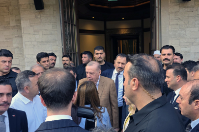 Cumhurbaşkanı Erdoğan bayram namazını Marmaris’te kıldı