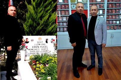 Emekli Astsubaylar Derneği Adana İl Başkanı Şahin, Şehitlik ziyaretlerinde bulundu