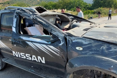 Aydın-Selçuk yolunda feci kaza: 1 ölü, 2 yaralı