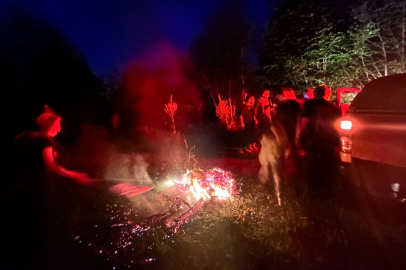 Kocaeli’de ormanda kaybolan 10 kişilik grup sağ salim bulundu