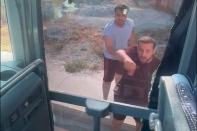 Didim’de turist dolu tur otobüsüne maganda saldırısı. 5 gözaltı